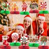 Candy Cane Christmas Party Decorations Christmas Honeycomb Centerpieces Candy Cane Party Supplies for Christmas Party Table Decorations Funny Christmas Party Decorations