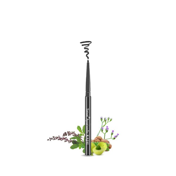 TATSAT-100% Natural Ayurvedic herbal kajal Pencil eyeliner made from Thriphala SOOT