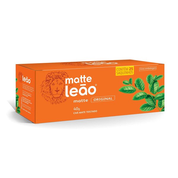 Mate Tea - Matte Leão - 1.4 oz (25 tea bags) - (PACK OF 01)