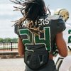 Nxtrnd Football Back Plate, Professional Football Backplates for Shoulder Pads (Matte Black, Adult)