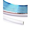 QWORK Automotive Chrome Trim Molding, 1/2 inch Wide 26FT DIY Moulding Trim Strip Line Decoration for Car/Truck Door Window Side Scratchproof