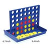 4 in a Row Connect Game Travel Board Game (Medium) 9.4 inch x 6.8 inch