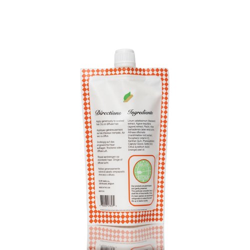 Ecoslay Orange Marmalade Curl Definer Gel - Long-lasting Hold for Wavy, Curly, Coily, and Kinky Hair - Curl Styling Gel for Women