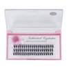 Bodermincer 8-20mm to Choose 0.07 Thickness 20D Cluster False Eyelashes Natrual Mink Hair Silk Lashes Eyelash Extensions Fake Lashes (12mm)