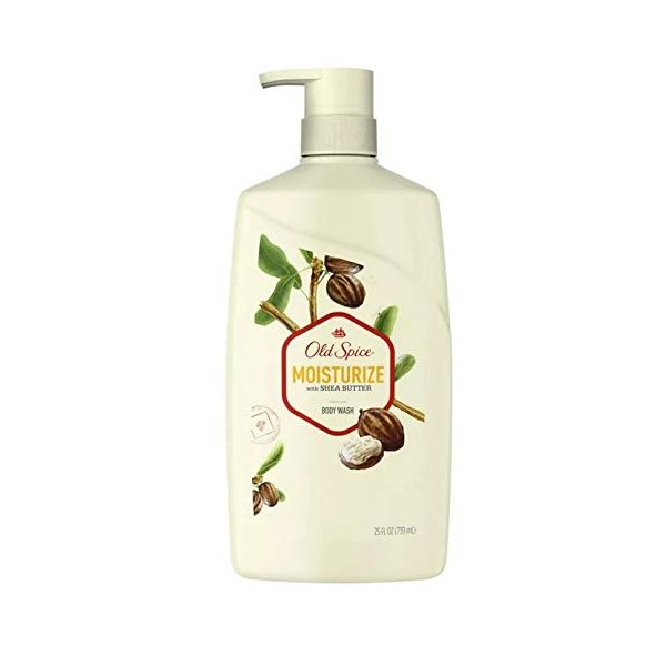 Old Spice Moisturize with Shea Butter Body Wash - 25 fl oz