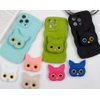 Generic MeowMotion 360: Cute Cartoon Adorable Cat Phone Grip Phone Socket, Black