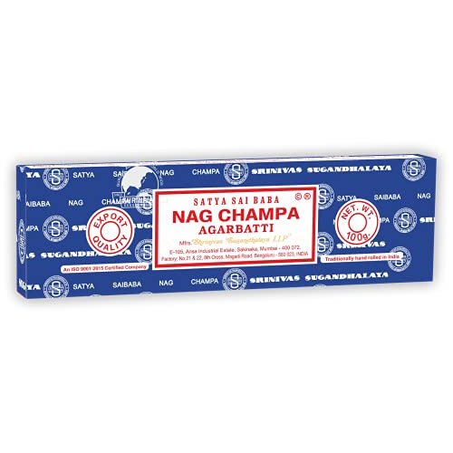 Satya Sai Baba Nag Champa Incense Sticks, 100-gram (Pack of 2)