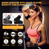 ihuan New Breathable Workout Gloves for Women & Men - No More Sweaty & Full Palm Protection Gym Exercise, Fitness, Weightlifting, Pull-ups, Deadlifting, Rowing