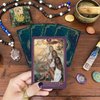 Earth Moon Magick Elemental Empath Tarot Card Set - 52 Cards with Guidebook Promotes Clarity, Spiritual Awakening - Recycled Paper Cards with Guide Book
