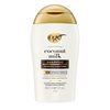 OGX Nourishing + Coconut Milk Moisturizing Shampoo, Hydrating & Restoring Shampoo Moisturizes for Soft Hair After the First Use, Paraben-Free, Travel Size, TSA-Compliant, 3 fl. oz