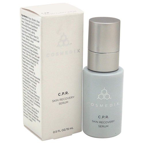 COSMEDIX CPR Skin Recovery Face Serum for Skin Care - Soothe & Protect Sensitive, Dry Skin - Redness Relief for Face - Hydrating Serum for Facial Care - With Peptides, Rhodiola, Arnica Montana