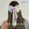 JONKY Light Up Bow Hair Clips Veil Hair Barrettes Led Bows Headdress Bowknot Hairpin Short Tulle Party Hair Accessories for Women and Girls