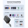 SUPERONE 62W Retractable Wall Charger with Dual Cables, 3-Port USB Charger Block, 35W iPhone Charger Fast Charging for iPhone 16/15/14/13/12/11 Series, Pad, Tablet, LG and More