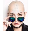 HLORPP 2Pack Halloween Makeup Latex Bald Caps, Makeup Latex Bald Caps Bald Head Wig Cap Cosplay Halloween Party Costume Accessory for Kids Adults Women Men(2Pcs Small size)