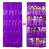 Hanging Over Door Toy Storage Organizer (24 Pockets), Compatible with LOL OMG Dolls Surprise Doll (Toys Not Included), (57.5''x22'')