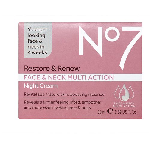 No7 Restore and Renew Night Cream - 1.6 oz