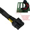 COMeap 10 Pin to Dual PCI-E 8 Pin(6+2) Power Supply Adapter Cable for HP DL580 DL585 DL980 G7 Server 25-in(63.5cm)