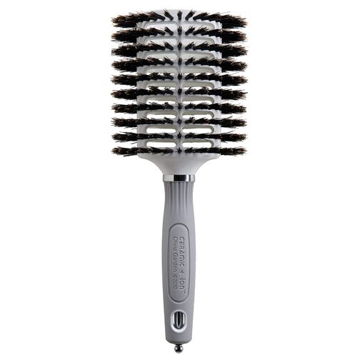 Olivia Garden Ceramic + Ion Turbo Vent Boar Hair Brush, Oval