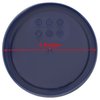 Pyrex 7201-PC 4-Cup Dark Blue Round Replacement Lids - 3 pack Made in the USA
