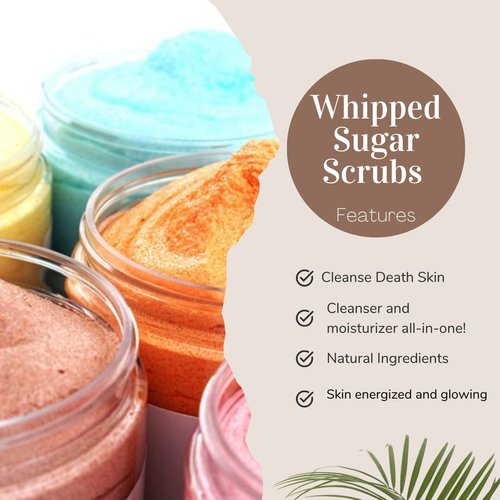 Sugar Scrub Soap Whipped Cream (Carribean Escape)