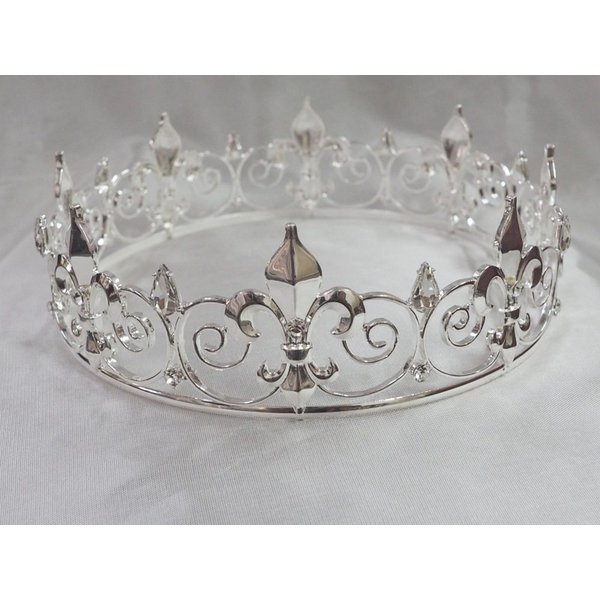 King's Crown Austrian Rhinestone Crystal Queen and King 1a