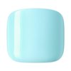 KISS imPRESS No Glue Pedi Press-On Nails, Toenails, Fruitful', Light Blue, Short Size, Squoval Shape, Includes 24 Nails, Prep Pad, Instructions Sheet, 1 Manicure Stick, 1 Mini File