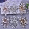ULAPAN Bridal Headpiece Rhinestone Wedding Hair Comb Crystal Hair Accessories，Bridal Bridesmaid Flower Girls Headpieces for Women (silver)