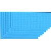 Amour Infini Swedish Dishcloths for Kitchen Pack of 8 Highly Absorbent, Super Soft, Reusable Cellulose Sponge No Odor Dish Cloths for Washing Dishes (8" x 7" - Blue)