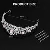 CIEHER Princess Tiara Princess Crown Crystal Crowns for Girls & Kids Crown for Birthday Prom Party Costume, Princess Party Decorations