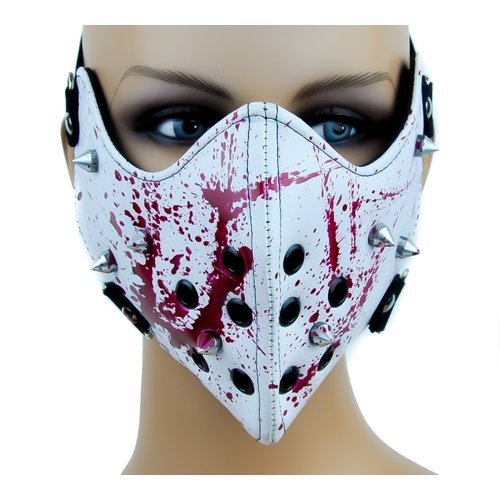 Bloody Spike Motorcycle Face Mask Gothic Horror