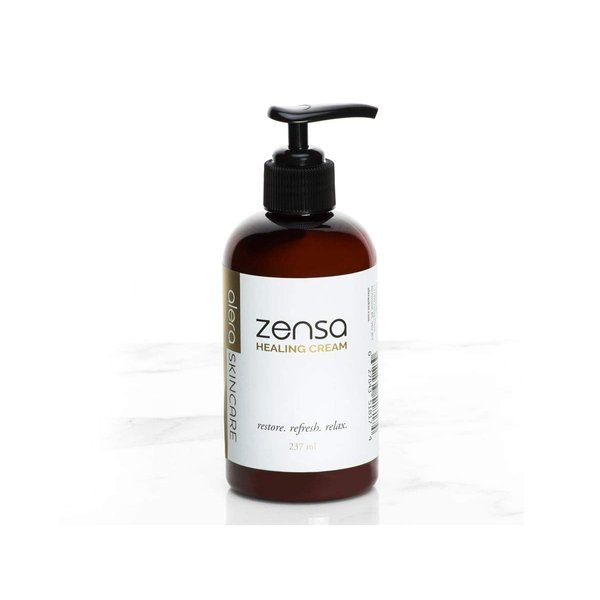 Zensa Healing Cream | Natural Topical Lotion and Moisturizer for Dry Skin | Tattoo, Microblading and Waxing Aftercare | 8 Ounce