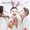5 Pieces Reusable Facial Mask Cover Silicone Skin Mask Moisturizing Face Wrap for Sheet Prevent Evaporation Masks Face Care Tool (Clear)