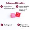 Bariatric Advantage Calcium Citrate Chewy Bites 500 mg - for Bariatric Surgery Patients - Vitamin D3 - Sugar-Free Chewable Calcium Supplement - Bariatric Calcium Chews - Raspberry Flavor - 90 Count