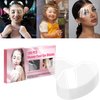 Shower Face Eye Shields, 100 PCS Permanent Makeup Shower Face Shields Visors, Eye Protector Makeup Protective Eyebrow Shower Visor for Eyelash Extensions Eyelid Surgery Lash Aftercare