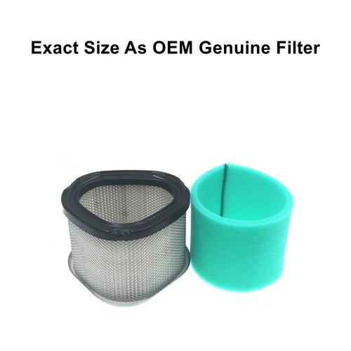 MOWFILL 12 083 10 Air Filter Replace for Kohler 12 083 10-S, 12 083 16, 12 883 10-S1, 1208310, John Deere GY20661, M145944 with 12 083 12 Pre Filter Fits CV11-CV16 CV460-CV493 Lawn Mower