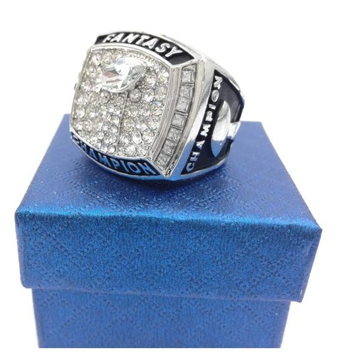 Fantasy Football Championship Silver Ring Trophy Prize (8)