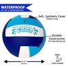 Botabee Swimming Pool Water Volleyball with Soft Cover | Pool Buddies Waterproof, Reduced-Sting, Soft Touch Cover | Regulation Beach Volleyball Size 26.5” Circumference