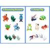 aruemp 28 Pieces Assorted Wind-up Toys for Kids, Wind Up Animals Bulk Flipping Walking Jumping Swimming Clockwork Toys for Kids Clossroom Party Favors, Birthday Gifts