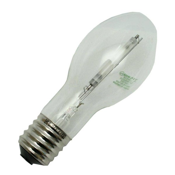 SYLVANIA LUMALUX HID Lamp, 100W Light Bulb, E39 Mogul Base, ED23.5, 9500 Lumens, 2100K, Clear (67514)