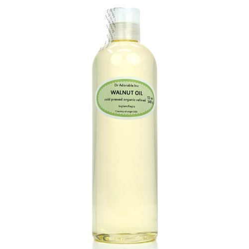 Dr Adorable - 12 oz - Walnut Oil - 100% Pure Natural Premium Organic Cold Pressed