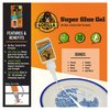 Gorilla Super Glue Gel, 15 Gram, Clear, (Pack of 6)