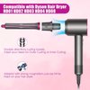 Hair Curling Barrel Volumizing Brush Attachments with Adaptor for Dyson Hair Dryer Converting to Hair Styler, for Dyson for Airwrap Styler