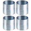 The Dreidel Company Silver Metal Coil Spring, Goody Bag Fillers, Party Favor for Kids, Variety of 2.4" (60mm) Individually Boxed (3-Pack)