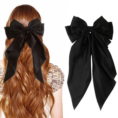Big Bow Hair Clips, Ribbon Hair Clips for Women & Girls, Cute Hair Clips Bows
