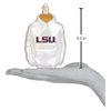 Old World Christmas Ornaments: LSU Hoodie Glass Blown Ornaments for Christmas Tree
