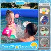 SOPPYCID Reusable Water Balloons Magnetic: Water Balloons for Kids Adult - Summer Outdoor Pool Beach Toys - 12 Pack Soft Water Bombs - Quick Fill Self Sealing Water Balls
