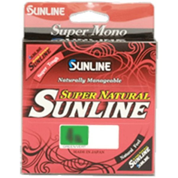 Sunline Super Natural Monofilament Fishing Line (Natural Clear, 12-Pounds/660-Yards)