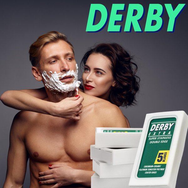 30 Derby Extra Professional Double Edge Razor Blades for straight razor