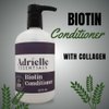 Black Canyon Home and Body Adrielle Essentials Irish Cream Scented Biotin Hair Conditioner, 16 Oz (2 Pack)