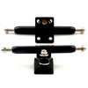 RACOFSB A2 Pro Fingerboard Trucks 36mm 34mm 32mm for Professional Finger Skateboard (36mm Black)